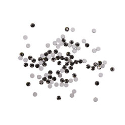 Komilfo стрази Hematite, розмір 4 (100 шт. в упаковці)