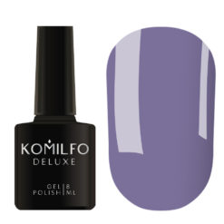 Гель-лак Komilfo Deluxe Series №D117 (приглушений світло-синій, емаль), 8 мл