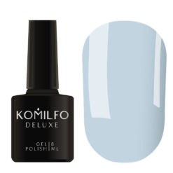 Гель-лак Komilfo Deluxe Series №D136 (бледно-голубой, эмаль), 8 мл