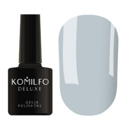 Гель-лак Komilfo Deluxe Series №D137 (світлий сіро-блакитний, емаль), 8 мл