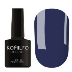 Гель-лак Komilfo Deluxe Series №D296 (синій темний, емаль), 8 мл