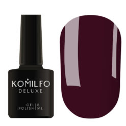Гель-лак Komilfo Deluxe Series №D303 (бордово-баклажановый, эмаль), 8 мл