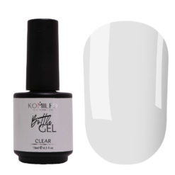 Komilfo Bottle Gel Clear, 15 мл, з пензликом