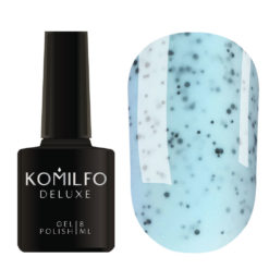 Gel Polish Komilfo Dragon Fruit DF004 (light blue with splashes), 8 ml