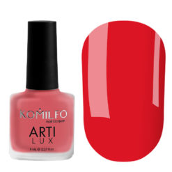 Komilfo ArtiLux Лак для нігтів 019 (червоно-рожевий, емаль), 8 мл