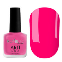 Komilfo ArtiLux Лак для нігтів 030 (яскравий рожевий, неон), 8 мл