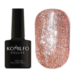 Komilfo Liquid Glam Gel LGG005 (розовый, блестки), 8 мл