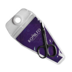 Komilfo SAFE + безпечні ножиці для нігтів, 22 мм, в прозорому чохлі