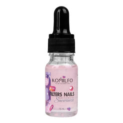 Komilfo сухе масло для кутикули з шимером Filters Nails “Snowiness”, 10 мл