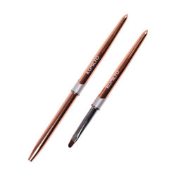 Пензлик Komilfo Rose gold Gel oval 6 (Nylon)