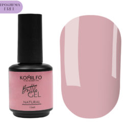 Komilfo Bottle Gel Natural HEMA/TPO free, рідкий гель для нігтів, 15 мл