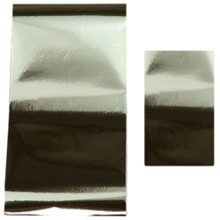 Komilfo casting foil, white gold, glossy