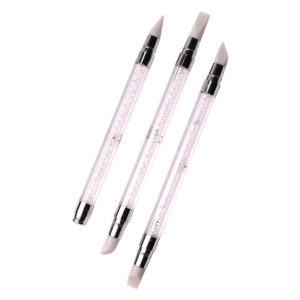 Набір силіконових пензлів Komilfo Silicone Brush Set, 3шт
