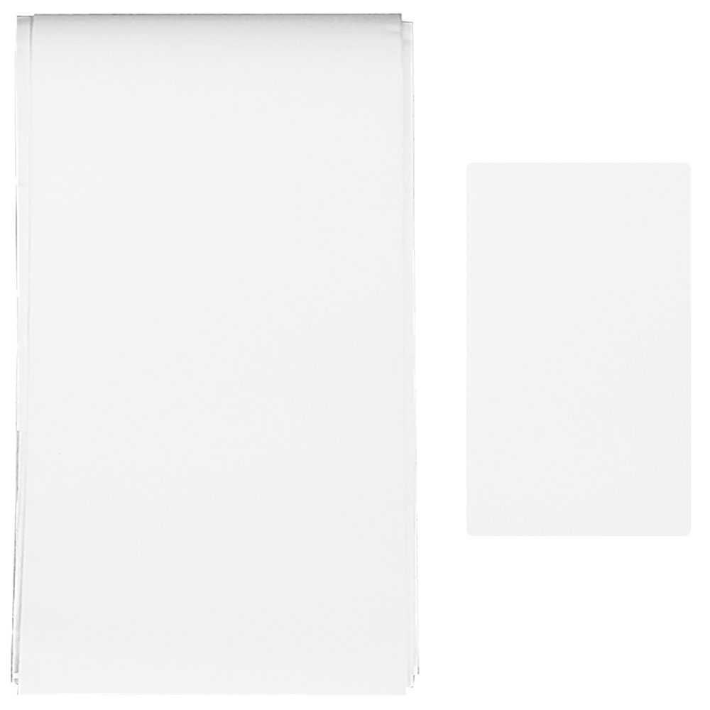Komilfo foil for craquelure, white, matt