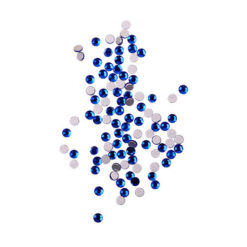 Komilfo стрази Cobalt, розмір 3 (100 шт. в упаковці)