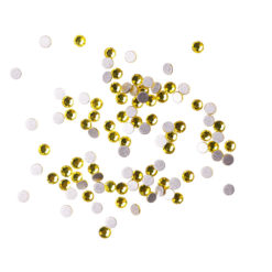 Komilfo стразы (100 шт. в упаковке), Citrine, размер 4