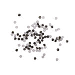 Komilfo стрази Hematite, розмір 4 (100 шт. в упаковці)