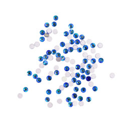 Komilfo стрази Cobalt AB, розмір 5 (100 шт. в упаковці)