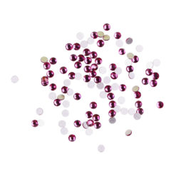 Komilfo стрази Fuchsia, розмір 5 (100 шт. в упаковці)