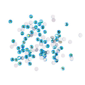 Komilfo стрази Blue zircon AB, розмір 5 (100 шт. в упаковці)