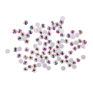 Komilfo strasses, Crystal AB, size 10 (100 pcs per pack)