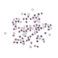 Komilfo стрази Crystal AB, розмір 8 (100 шт. в упаковці)