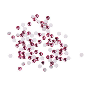 Komilfo стрази Rose, розмір 5 (100 шт. в упаковці)