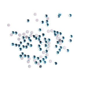 Komilfo стрази Aquamarine, розмір  3 (100 шт. в упаковці)