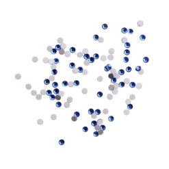 Komilfo стразы (100 шт. в упаковке), Cobalt, размер 4