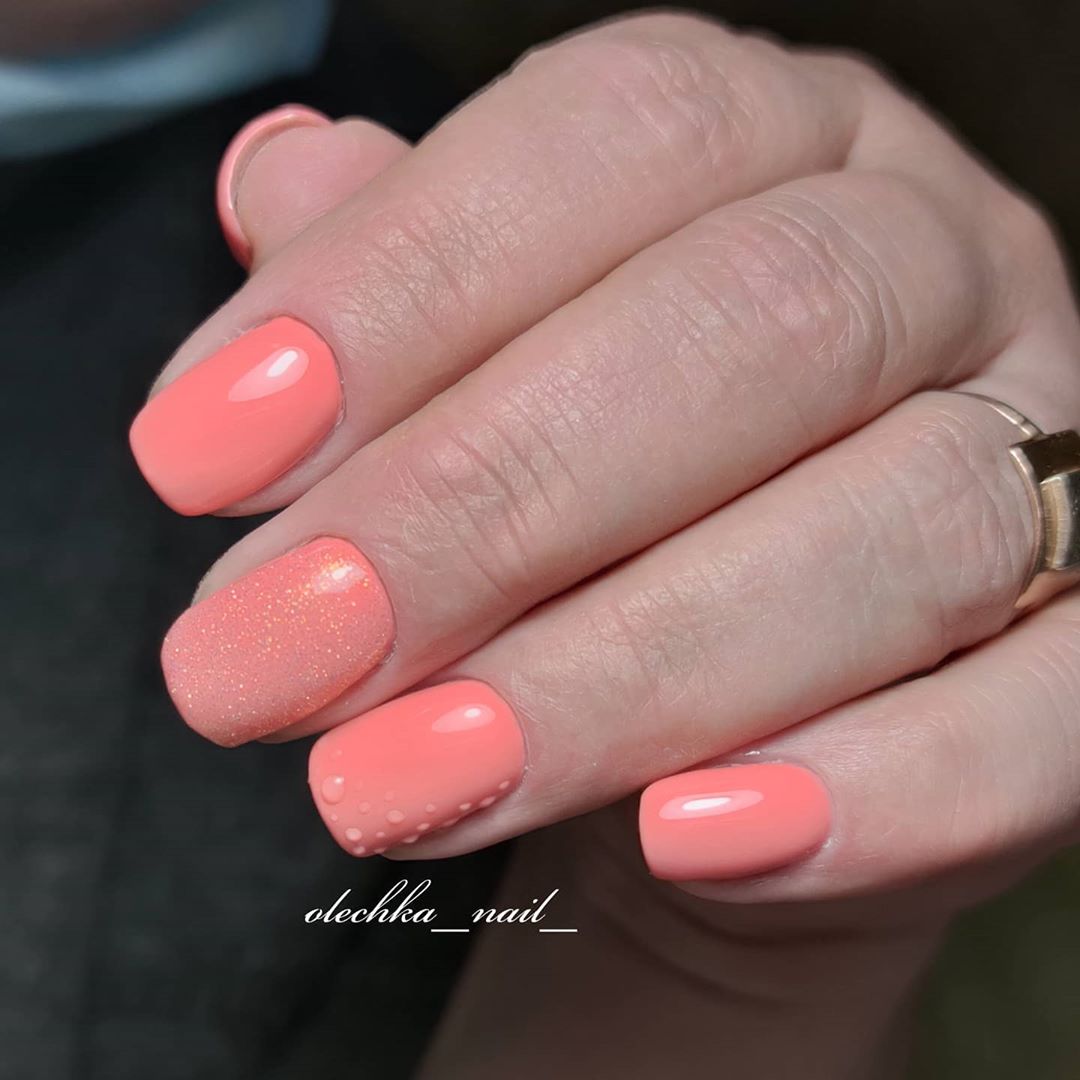 Gallery image of Gel Polish Komilfo Deluxe Series D076 (peach pink, enamel), 8 ml