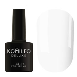 Гель-лак Komilfo Deluxe Series №D003 (белый, эмаль), 8 мл