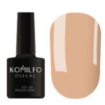 Гель-лак Komilfo Deluxe Series №D012 (темно-нюдовый, эмаль), 8 мл