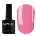 Гель-лак Komilfo Deluxe Series №D021 (нежно-розовый, эмаль), 8 мл