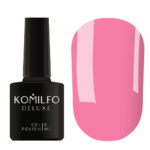 Гель-лак Komilfo Deluxe Series №D022 (розовый, эмаль), 8 мл