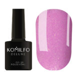Гель-лак Komilfo Deluxe Series №D044 (светло-лиловый с шиммером), 8 мл