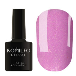 Гель-лак Komilfo Deluxe Series №D044 (світло-ліловий з шиммером), 8 мл