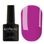 Гель-лак Komilfo Deluxe Series №D045 (приглушенный темно-лиловый, эмаль), 8 мл
