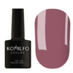 Гель-лак Komilfo Deluxe Series №D063 (холодная светлая марсала, эмаль), 8 мл