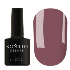 Гель-лак Komilfo Deluxe Series №D064 (серо-сиреневый, эмаль), 8 мл