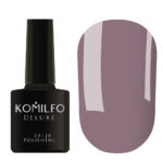 Гель-лак Komilfo Deluxe Series №D065 (темный серо-сиреневый, эмаль), 8 мл