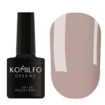 Гель-лак Komilfo Deluxe Series №D066 (приглушенный серо-сиреневый, эмаль), 8 мл