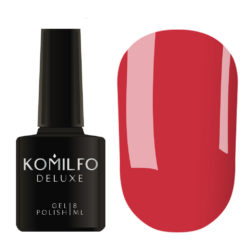 Гель-лак Komilfo Deluxe Series №D084 (малиновий, емаль), 8 мл