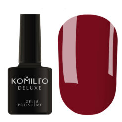 Gel Polish Komilfo Deluxe Series D089 (burgundy, enamel), 8 ml