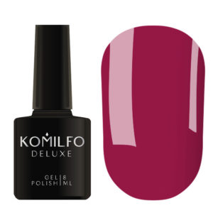 Гель-лак Komilfo Deluxe Series №D091 (пурпурно-розовый, эмаль), 8 мл