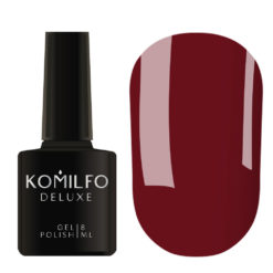 Gel Polish Komilfo Deluxe Series D097 (brown-burgundy, enamel), 8 ml