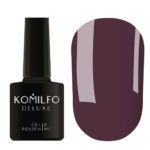 Gel Polish Komilfo Deluxe Series D105 (gray-eggplant, enamel), 8 ml