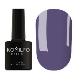 Gel Polish Komilfo Deluxe Series D107 (gray-blue jeans, enamel), 8 ml