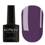 Gel polish Komilfo Deluxe Series D109 (muted purple, enamel), 8 ml