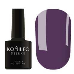 Гель-лак Komilfo Deluxe Series №D109 (приглушений фіолетовий, емаль), 8 мл