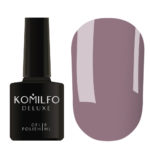 Гель-лак Komilfo Deluxe Series №D111 (светлый серо-фиолетовый, эмаль), 8 мл